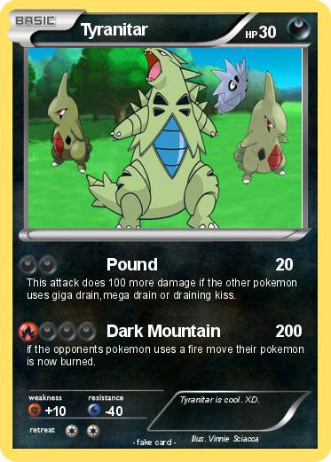 Pokemon Tyranitar