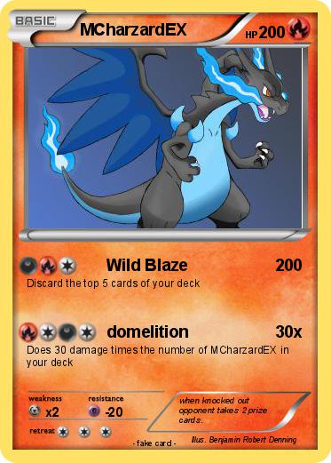 Pokemon MCharzardEX