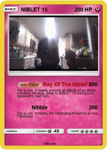 Pokemon NIBLET 15