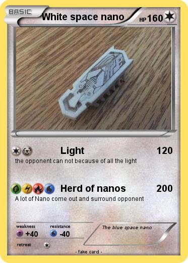 Pokemon White space nano