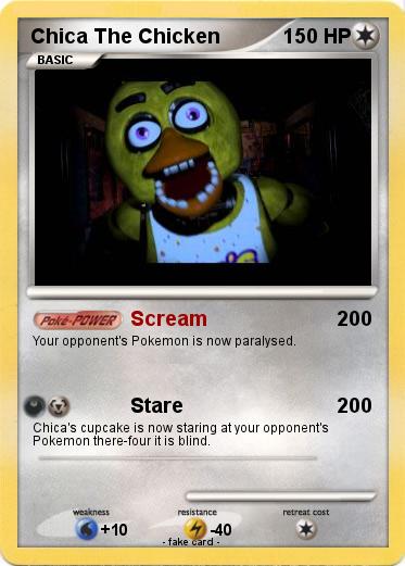 Pokemon Chica The Chicken