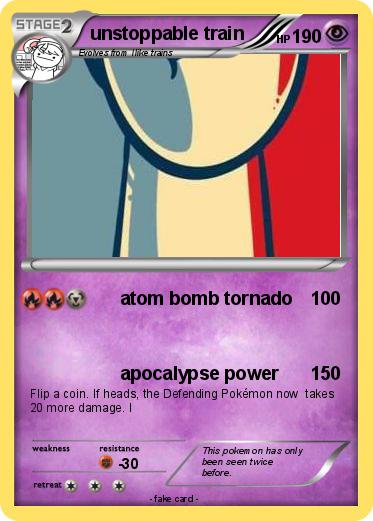 Pokemon unstoppable train