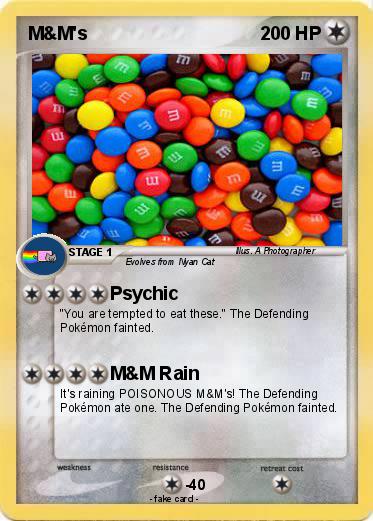 Pokemon M&M's