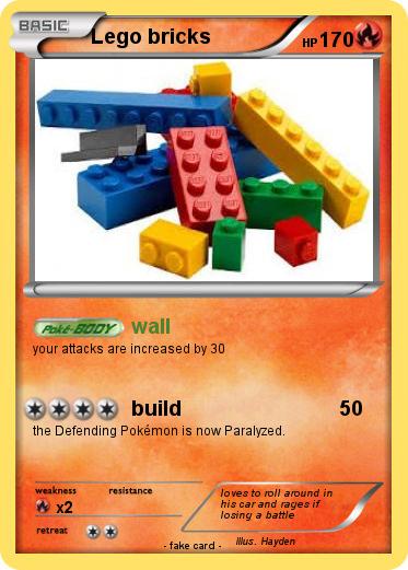 Pokemon Lego bricks