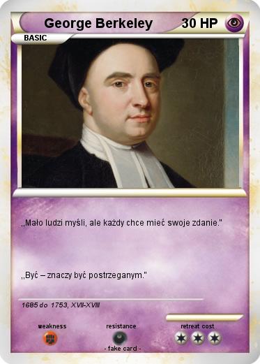 Pokemon George Berkeley