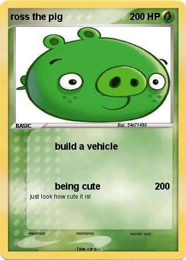 Pokemon ross the pig