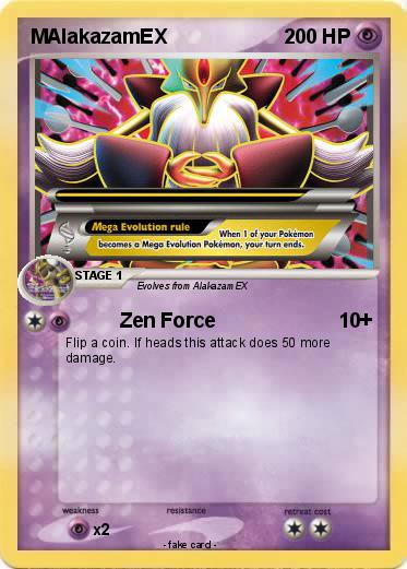 Pokemon MAlakazamEX