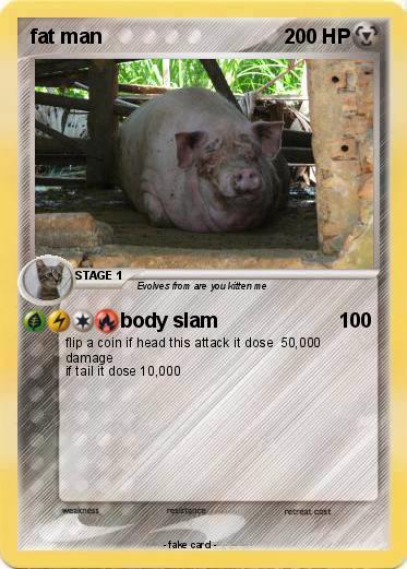 Pokemon fat man