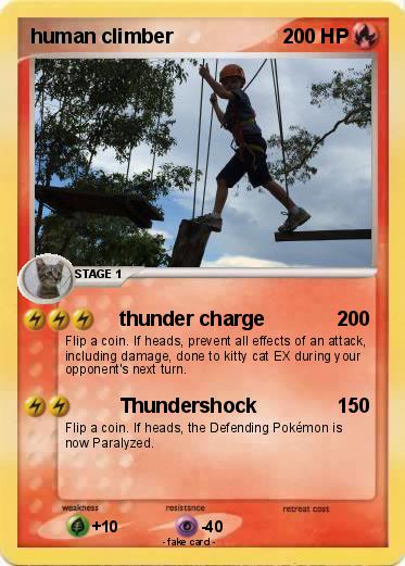 Pokemon human climber
