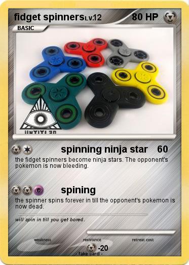 Pokemon fidget spinners