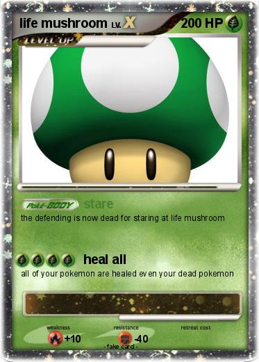 Pokemon life mushroom