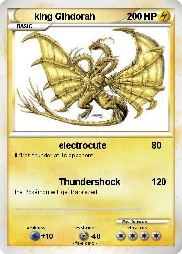 Pokemon king Gihdorah