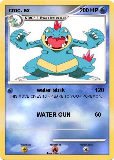 Pokemon croc. ex