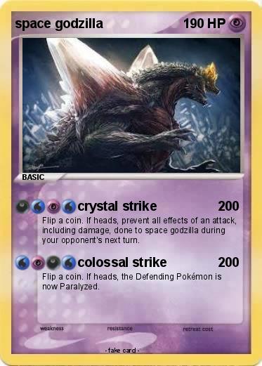 Pokemon space godzilla