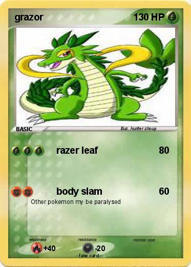 Pokemon grazor