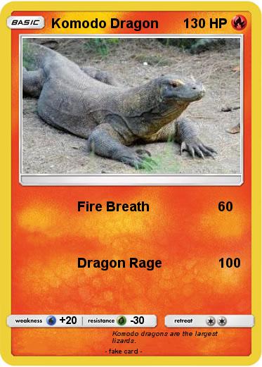 Pokemon Komodo Dragon