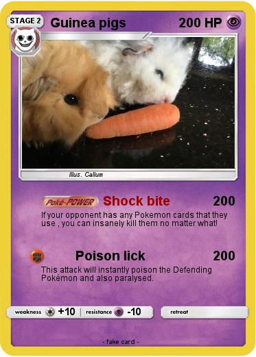Pokemon Guinea pigs