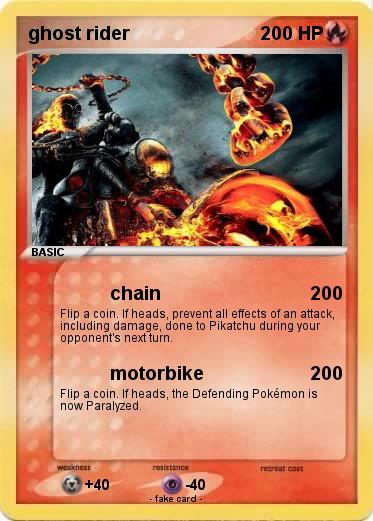 Pokemon ghost rider