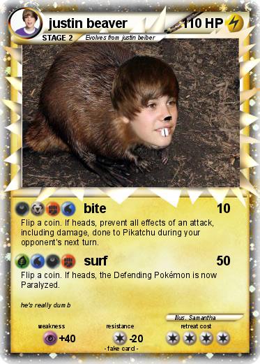 Pokemon justin beaver