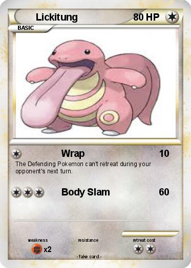 Pokemon Lickitung
