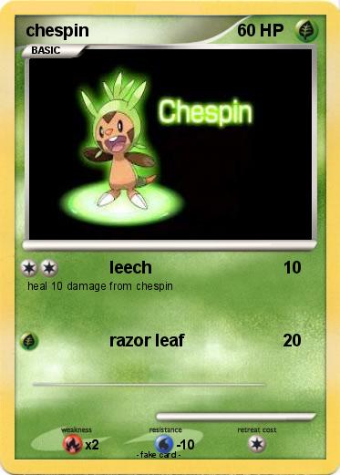 Pokemon chespin