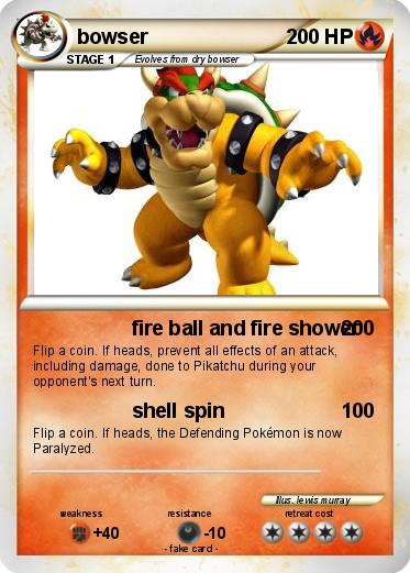 Pokemon bowser