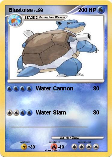 Pokemon Blastoise