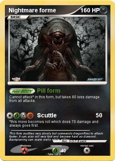 Pokemon Nightmare forme