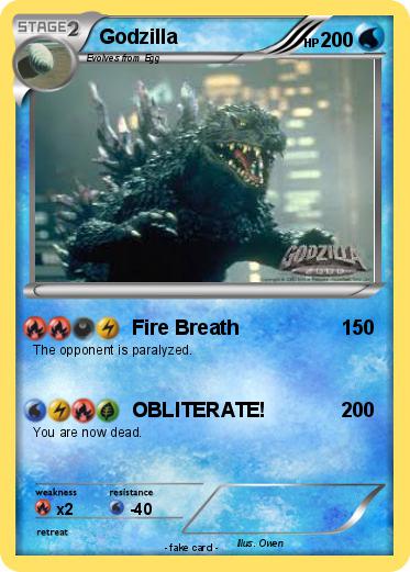 Pokemon Godzilla
