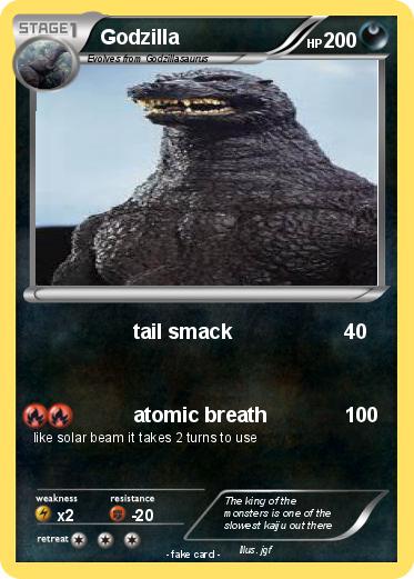 Pokemon Godzilla