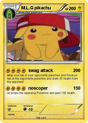 Pokemon M.L.G pikachu