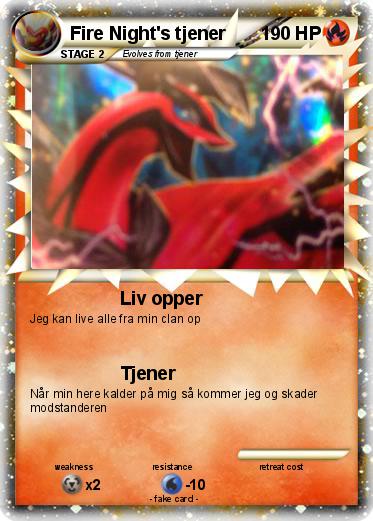 Pokemon Fire Night's tjener