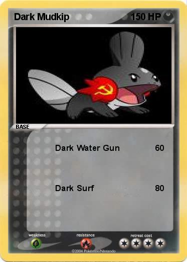 Pokemon Dark Mudkip 