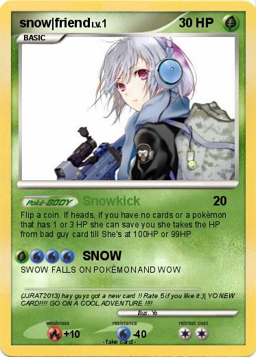 Pokemon snow|friend