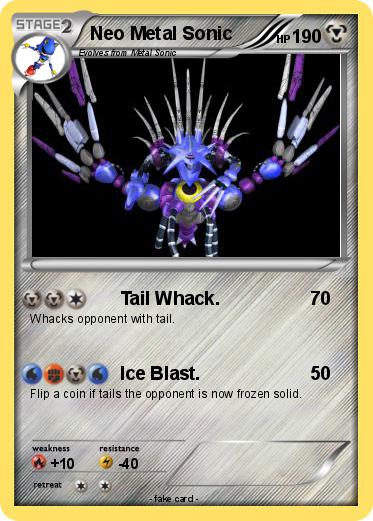 Pokemon Neo Metal Sonic