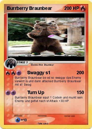 Pokemon Burrberry Braunbear