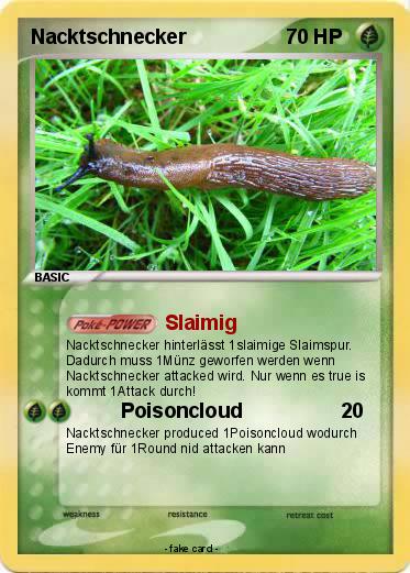 Pokemon Nacktschnecker