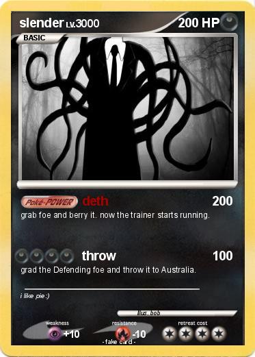 Pokemon slender