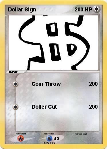 Pokemon Dollar Sign