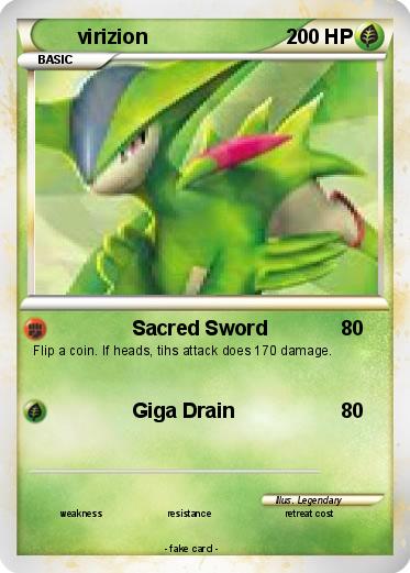 Pokemon virizion