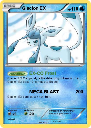 Pokemon Glacion EX