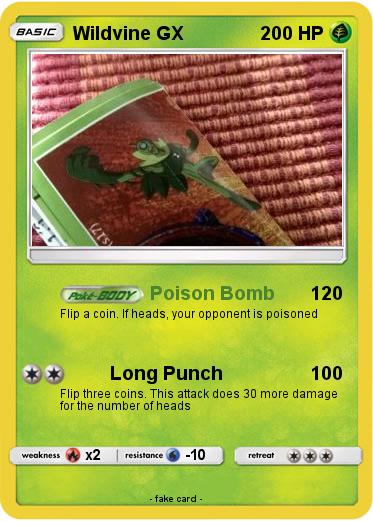 Pokemon Wildvine GX