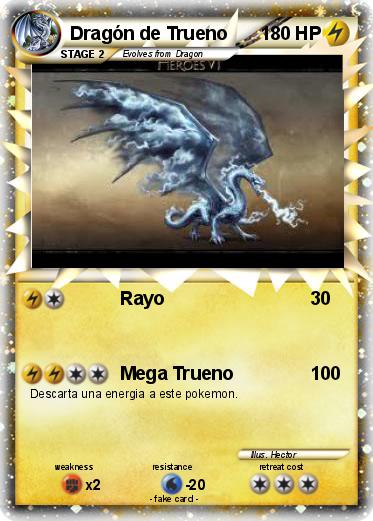 Pokemon Dragón de Trueno