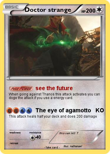 Pokemon Doctor strange