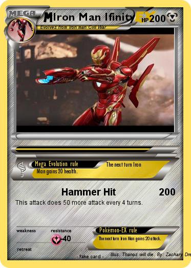 Pokemon Iron Man Ifinity