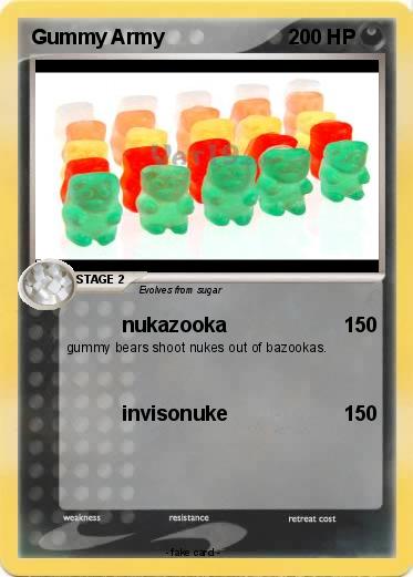 Pokemon Gummy Army