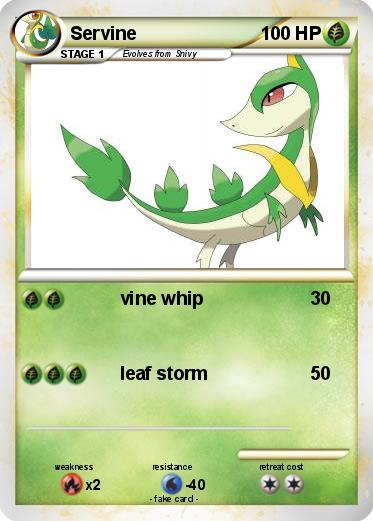 Pokemon Servine