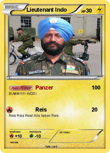 Pokemon Lieutenant Indo