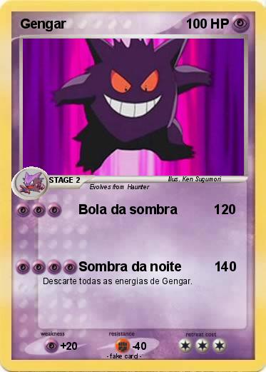 Pokemon Gengar