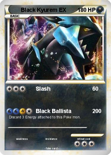 Pokemon Black Kyurem EX